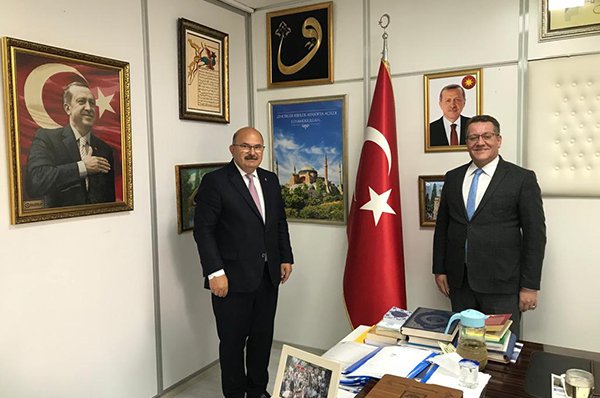 Bugün Yıldırım Belediye Başkan Yardımcısı Ali Mola SALİH Bey'i makamında ziyaret ettim.
